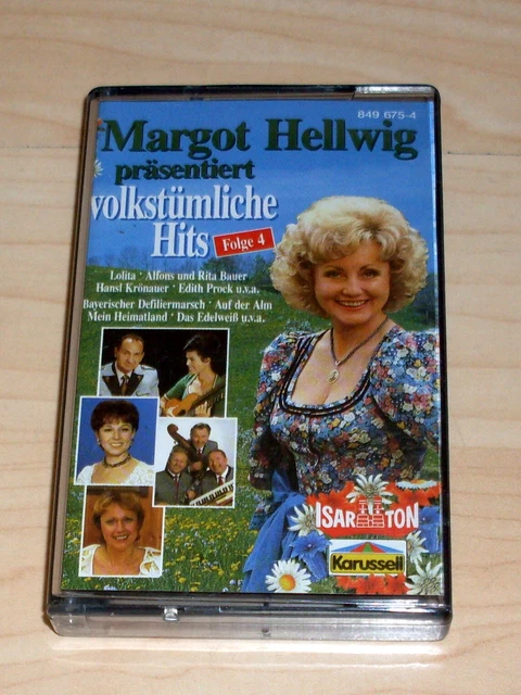 MUSIK KASSETTE MC - Margot Hellwig präsentiert volkstümliche Hits Folge ...