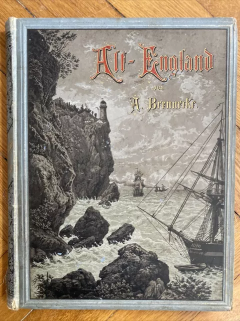 Alt-England Eine Studienreise Adolf Brennecke 1888 Wales Insel Man u.a.