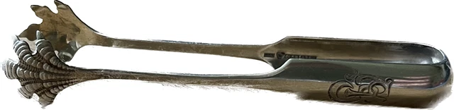 Silver Sugar Tongs 813H 1930 Year Finland Russian RARE Herman Wist Uusikirkko