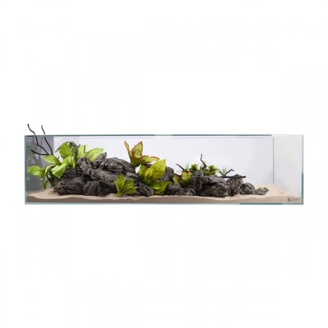 Aqua One OptiClear Low Profile High-Quality Glass Aquariums Premium Includes Lid