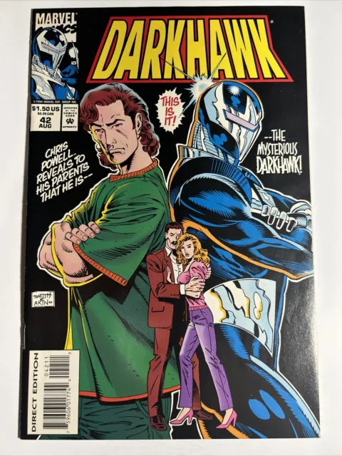 Darkhawk #42 - Marvel Comics 1994 Low Print Rare - We Combine Shipping Copy B