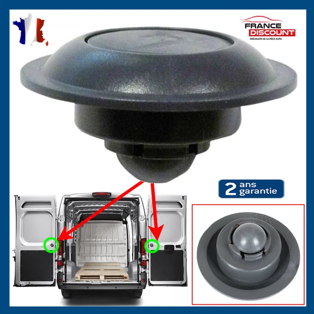Kit Tirants Haut Et Bas Pour Porte Battante Arrière De Boxer Jumper Ducato 180 - NEUF - Garantie 2 Ans