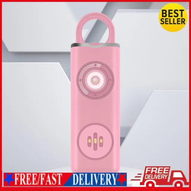 Allarme sicurezza personale 130 dB fischietto sirena personale forte per donna (rosa) �️