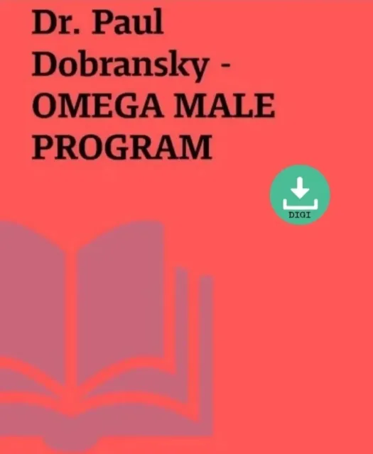 Dr Paul Dobransky - Omega Male