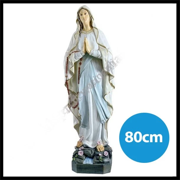 CHRISTIAN CATHOLIC FIGURE Statue Virgin Mary Mother of God Our Lady of ...