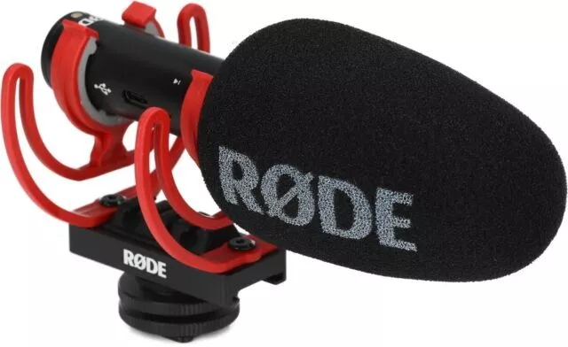 Rode Microphones VideoMic GO II Lightweight Directional Microphone *New*