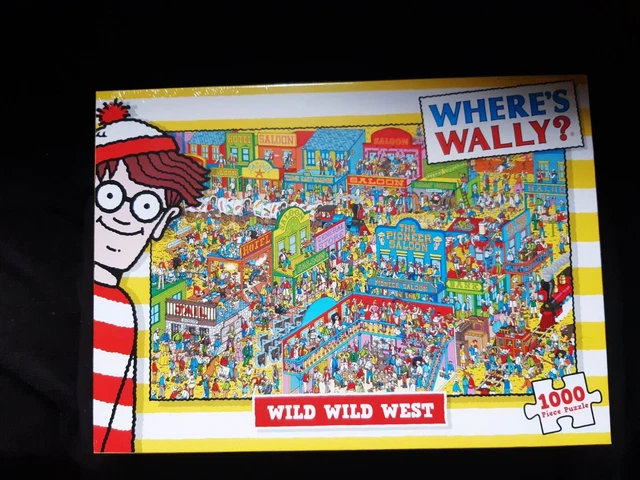 Puzzle Wild West – 1000 Pièces – Où Est Charlie ? – Paul Lamond – Pour Adultes Et Enfants Dès 12 Ans – 480 X 680 Mm