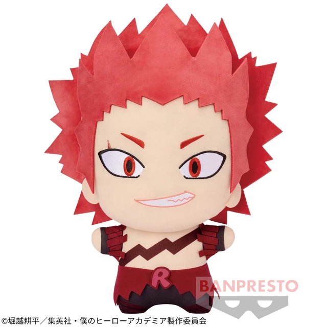 My Hero Academia Kirishima Plush - Red Riot Costume Sitting Plush, 7" Official Collectible - View #3