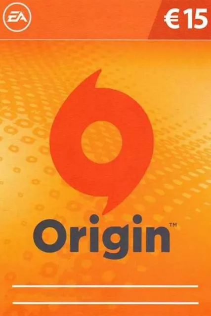€15 EA Game Card - 15 Euro EA Origin Store Guthaben Digital Code - Nur für DE