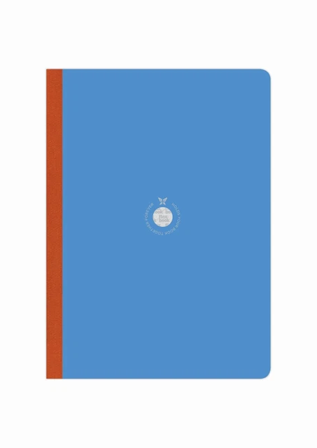 Flexbook Smartbook Foderata 160 Pagine Copertina Carta Ecoplastica 21*29 cm/foderata/blu