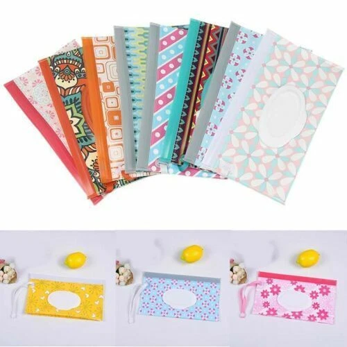 Bolsa de toallitas bolsa de cosméticos producto caja de tejido húmedo accesorios cochecito bebé
