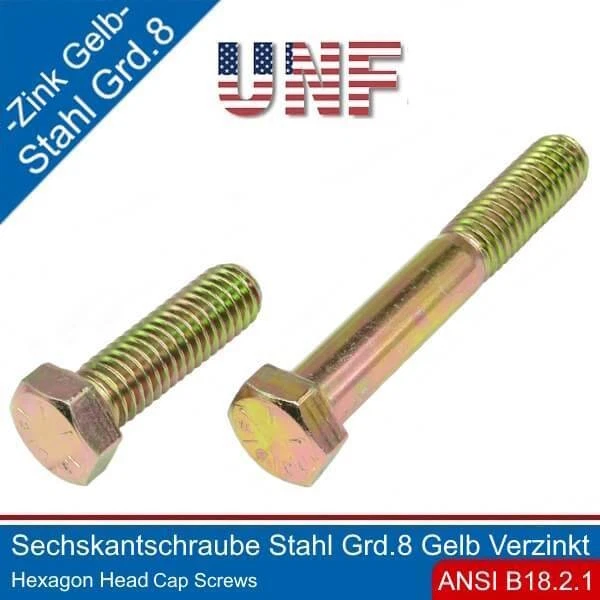 Vis à Tête Bombée Hexagonale 3/8-16 UNC Inox A2 – 9,52mm, Lot à Préciser