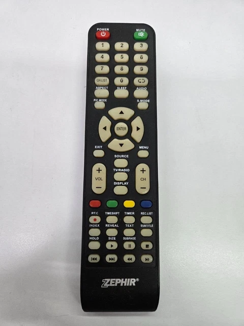 Telecomando Di Ricambio Per TV ZEPHIR ZV28FHD, Funzioni Originali, Batterie Non Incluse - 4
