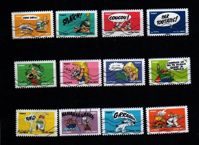Colecciones completas - FRANCE Lot 25 Timbres Tableaux Oblitérés CACHETS RONDS. Photos