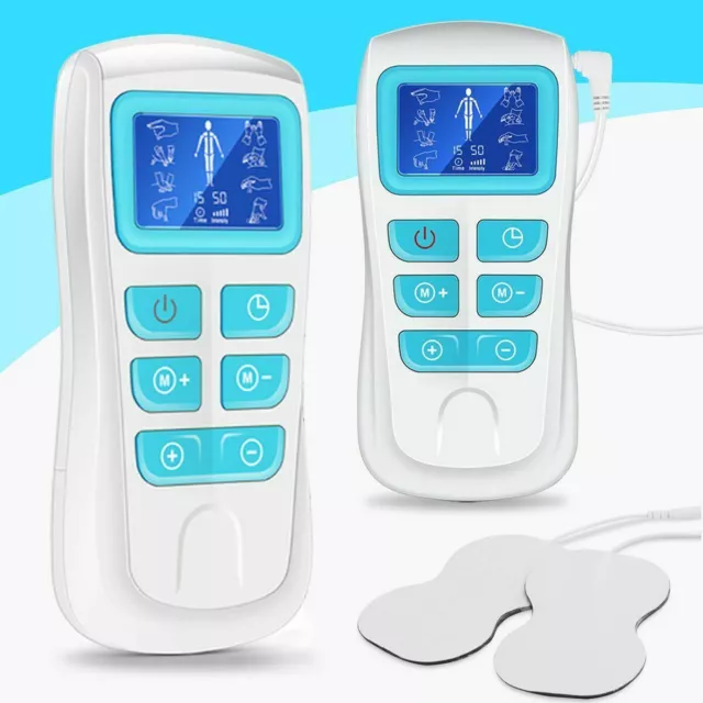 Digital TENS Machines Pulse Full Body Acupuncture Massager Pain Relief Therapy 2