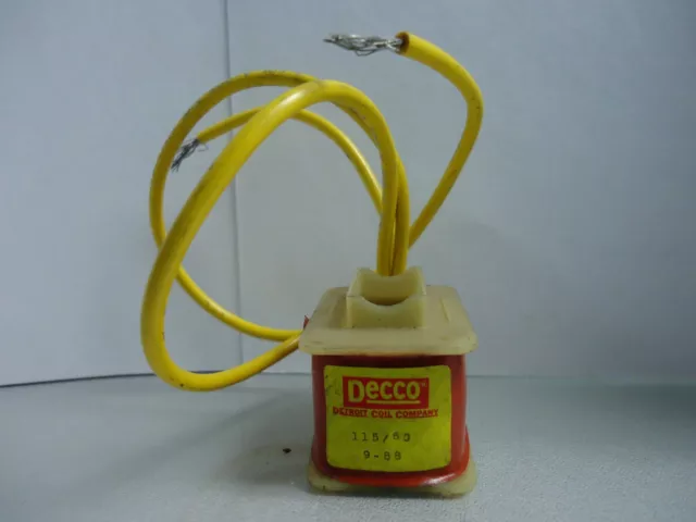 New Decco Detroit Coil Company 9-88 Solenoid Coil 988 115 V 60 Hz