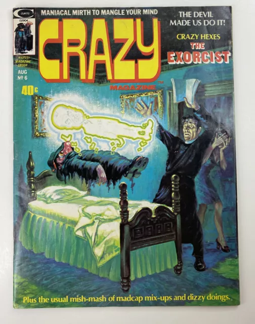 Crazy Magazine #6 1974 Richard Nixon Exorcist