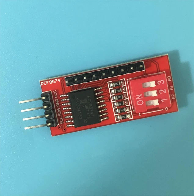 2PCS PCF8574T I/O Fr I2C Port Interface Support Cascading Extended Module