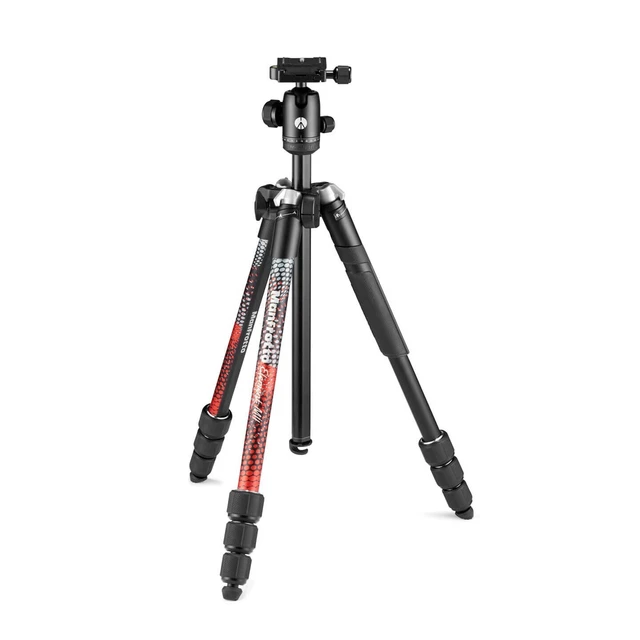 Elemento MII treppiede alluminio rosso|Manfrotto