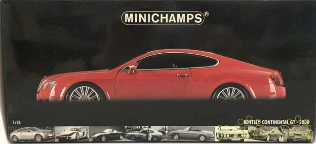 1/18 Bentley Continental GT 2008 Model 100 139620 MINICHAMPS