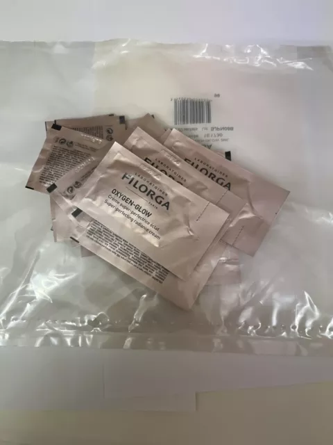 Filorga 20 X Travel Sachets  Oxygen~ Glow  Super Perfecting Facial Cream ~ New