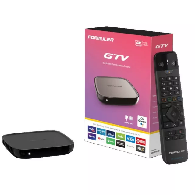 Formuler GTV avec télécommande Bluetooth NEUF