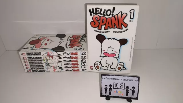 Hello! Spank Serie Completa 1/7 Gp Manga - In Condizioni Ottime