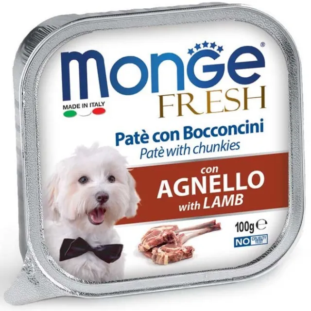 Cane - Agnello Fresh Monge 100 gr
