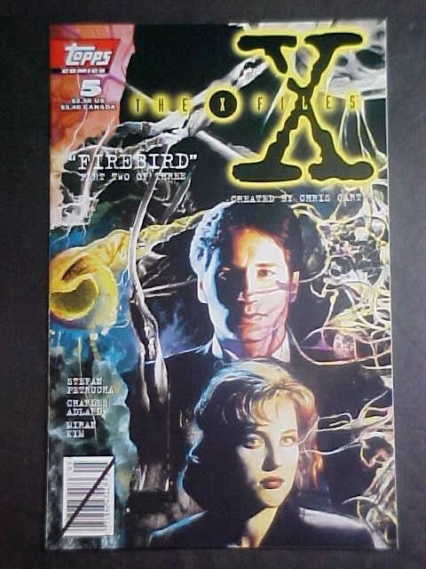 The X-Files #5! "Firebird" Part 2! Vf/Nm 1995 Topps Comics