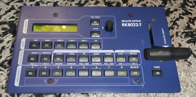Analog Way SVU200 Smart Vu LE Dual Scaler Mixer Seamless Switcher