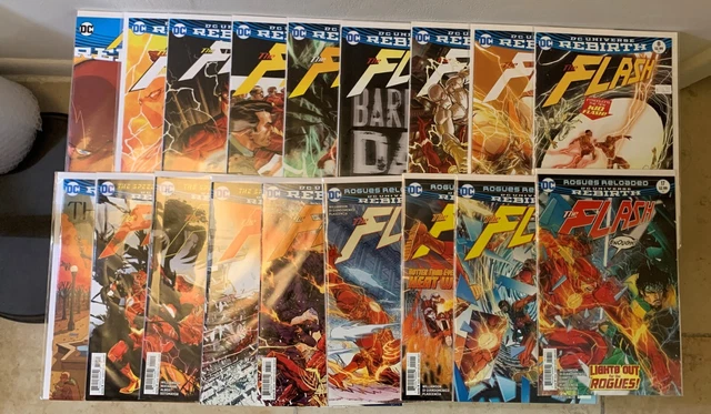 The Flash Rebirth Mixed Lot, Joshua Williamson Run Issues 1-32, 34-88, 750-762
