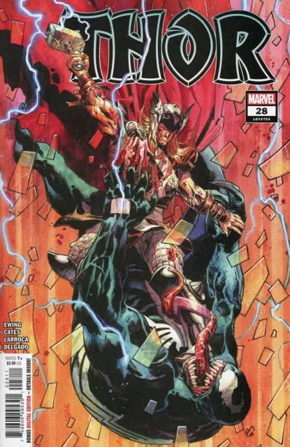 Thor #28 2022 Unread Nic Klein Main Cover Marvel Comic Book Donny Cates