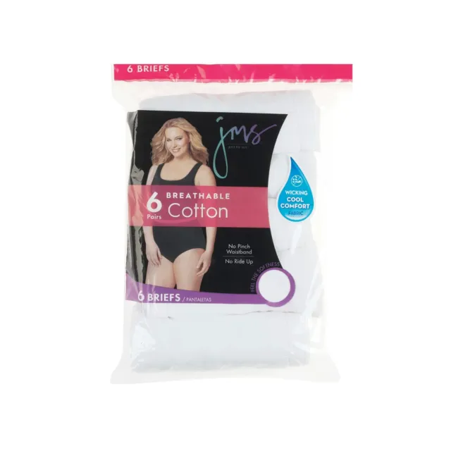 Hanes Brief Underwear Panty Women's Core Cotton Briefs, 9 Pack