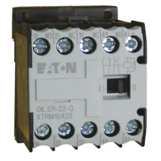 Eaton Moeller - Diler-22-G(24Vdc) Contactor Relay, 24 V Dc, 2 No, 2 Nc