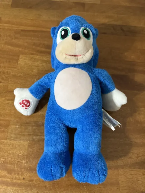 Sonic the hedgehog Build-A-Bear workshop plush stuffed animal