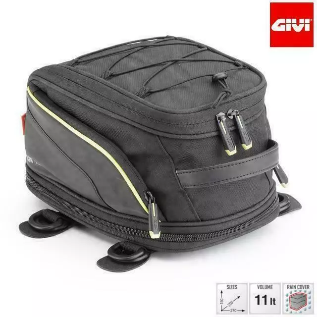 Bolsa Trasero Asiento Baca Moto Scooter GIVI EA132 11LT Impermeable