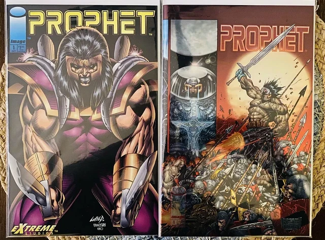 93’ And Chromium 95’ Image Comics Prophet #1, N/M Excellent Condition