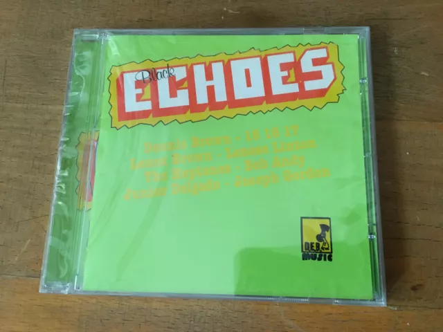 Black Echoes Compilation Cd- Deb Music-Dennis Brown Production!!!