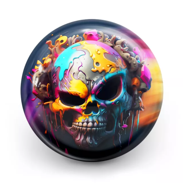 Bowling Ball OTB The Color Skull Bowlingkugel mit Motiv für Spare und Strike