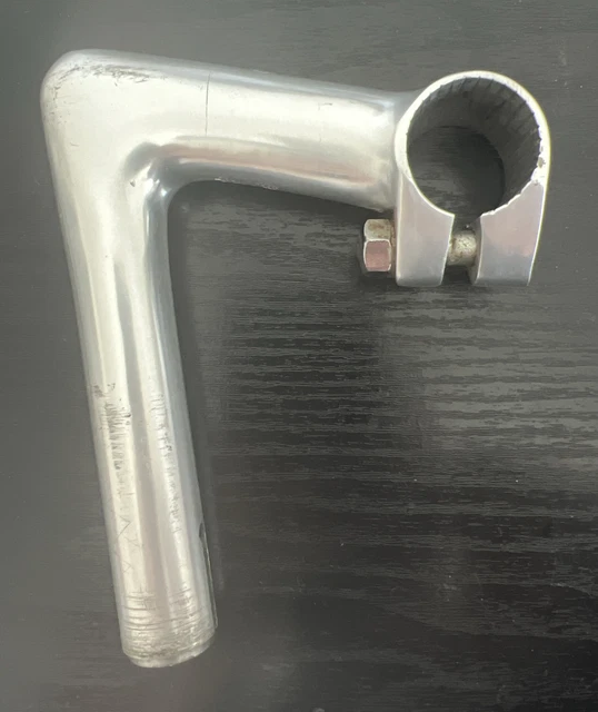 Cinelli 1A Silver 100mm Handlebar Stem. Vintage Cycle Part. Item ID: 000473
