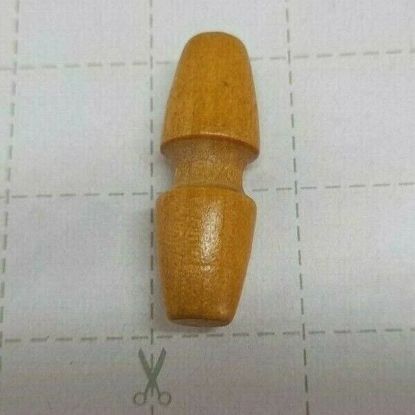 Palanca de madera cónica 34 mm 1,25" barnizada