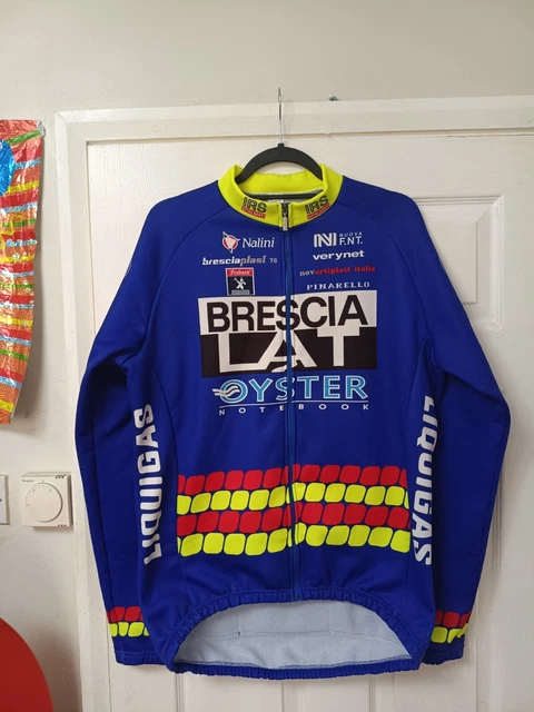 Bouygues Vendée Nalini Maillot Bicyclette Cyclisme Shirt Tg. XL