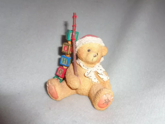 Cherished Teddies - Holden - "Catchin' the holiday spirit" - 1996 Enesco Corp'