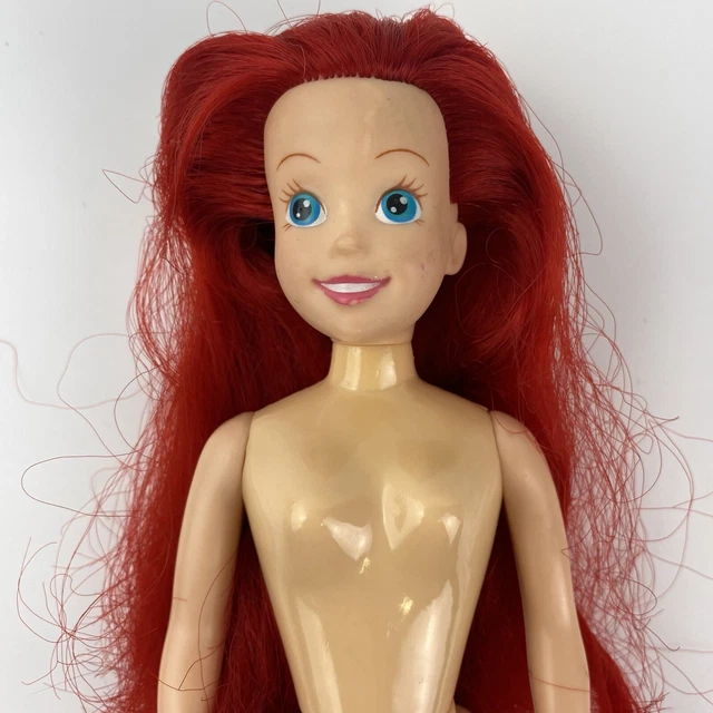 THE LITTLE MERMAID Ariel Doll Disney Princess Vintage 90s Tyco FREE 
