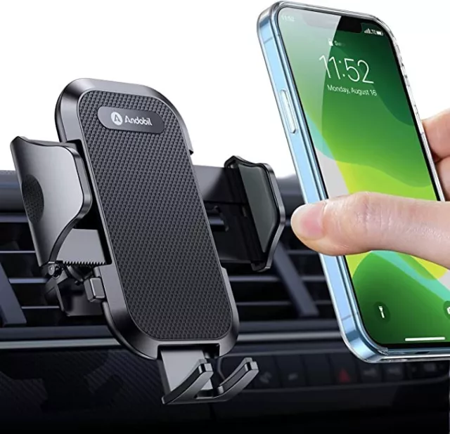 SUPPORTO TELEFONO AUTO universale 360° supporto cellulare smartphone Air  Vent Car Mount EUR 6,82 - PicClick IT