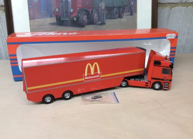 Tekno Mercedes Actros McDonald's Truck Lorry Boxed Scale 1:50 2