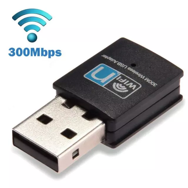 Hot New Mini 300M USB WiFi Adapter Wireless Wifi Dongle IEEE 802.11 N/g/b Wifi
