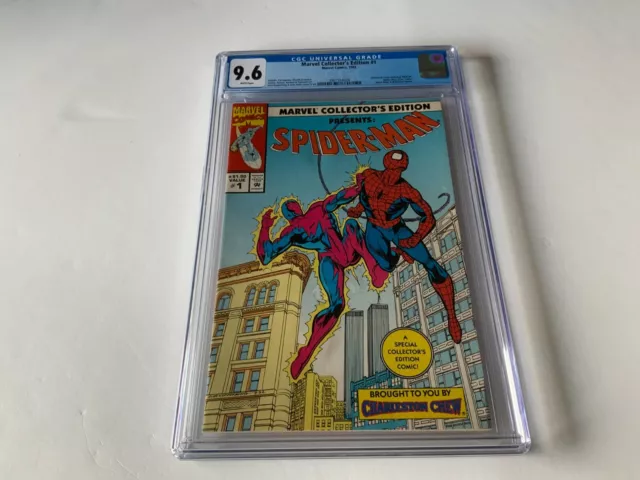Marvel Collectors Edition 1 Cgc 9.6 Highest Wolverine Spider-Man Comic 1992