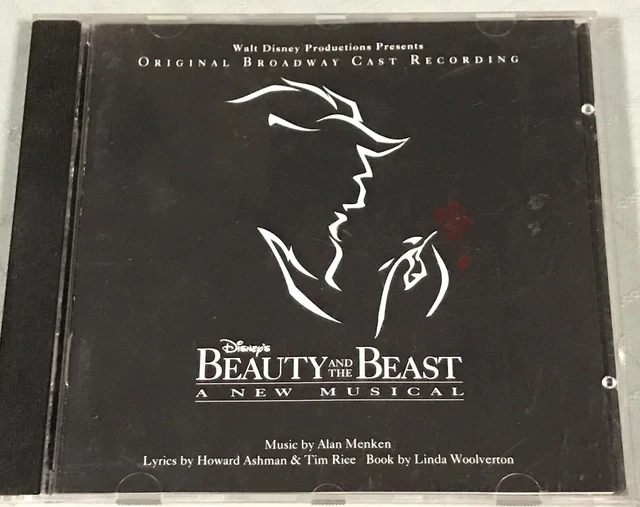 BEAUTY AND THE Beast Cd Musical Soundtrack BROADWAY CAST Disney Vintage