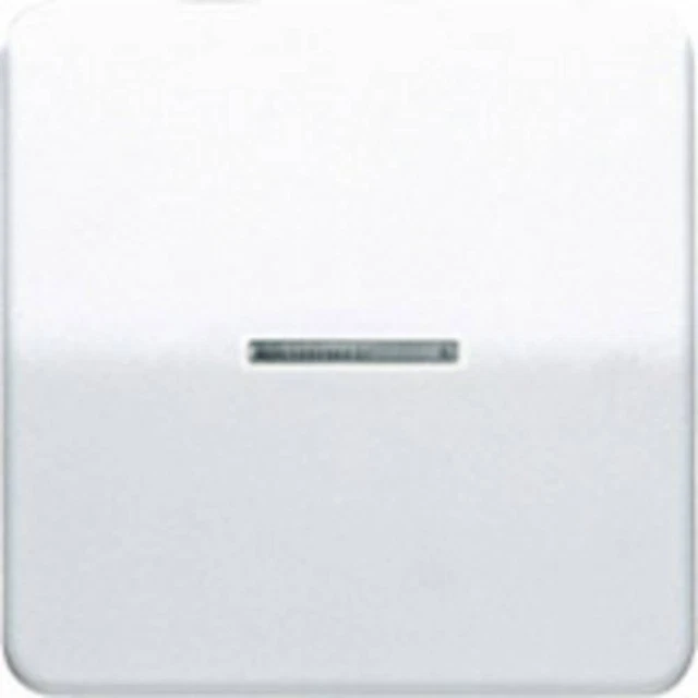 Jung simple Cache Interrupteur avec témoin lumineux, Bouton-poussoir avec